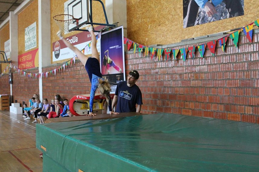 In der Borntalhalle wird geturnt