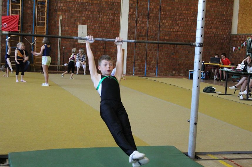 In der Borntalhalle wird geturnt