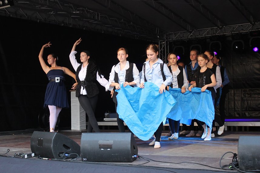 Auftritt beim Residenzfest