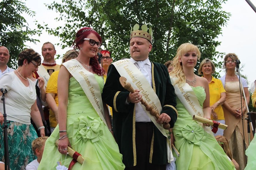 Laubk&ouml;nig gekr&ouml;nt