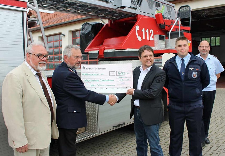 Anerkennung f&uuml;r die Feuerwehren