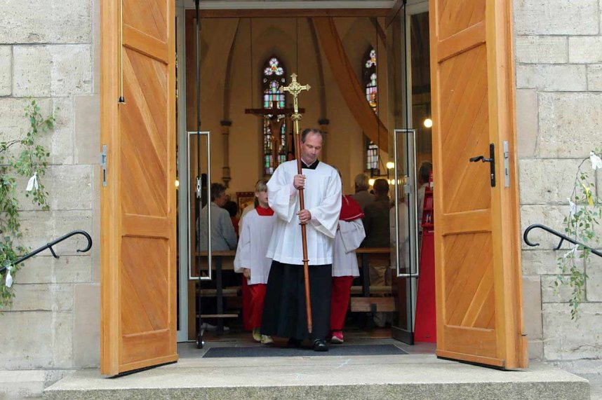 Bischof Neymeyr in Sondershausen