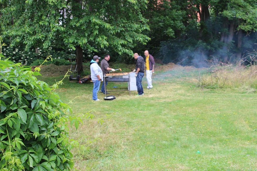 Spiralbeet zum Aktionstag bepflanzt