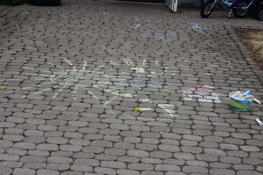 Spiralbeet zum Aktionstag bepflanzt