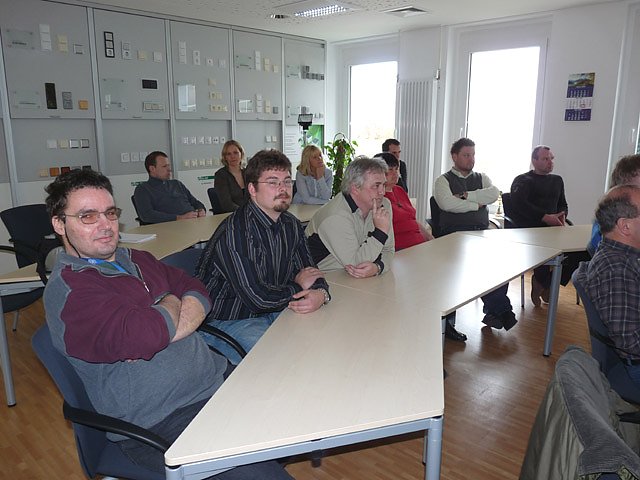 Minister Reinholz bei Elso