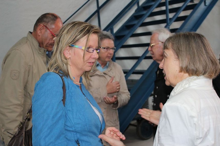 Bergleute feiern auch im Regen