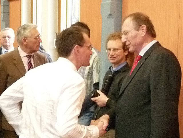 Ehrengabe an Prof. Dr. habil G&ouml;ring