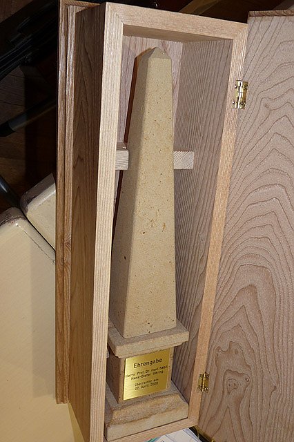 Ehrengabe an Prof. Dr. habil G&ouml;ring