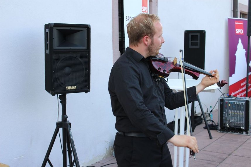 Hei&szlig;es Sommerfest der Kyffh&auml;user SPD