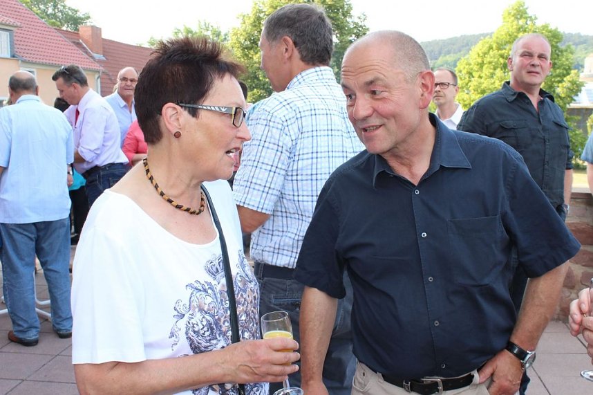 Hei&szlig;es Sommerfest der Kyffh&auml;user SPD