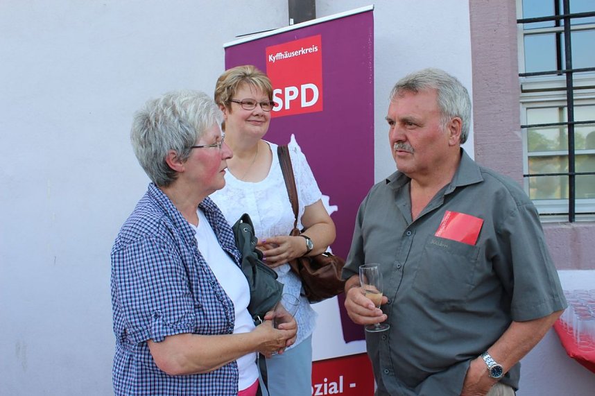 Hei&szlig;es Sommerfest der Kyffh&auml;user SPD