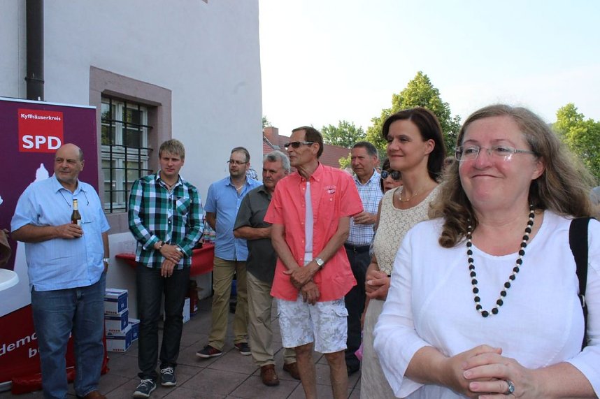 Hei&szlig;es Sommerfest der Kyffh&auml;user SPD