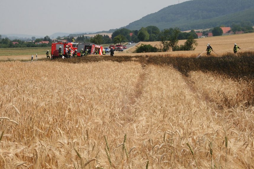Feuer zwischen Klein- und Gro&szlig;furra