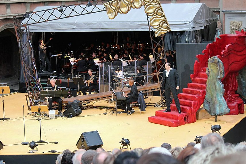 Es ging auch ohne den Beleuchterturm