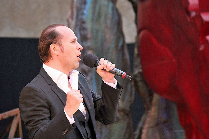 Es ging auch ohne den Beleuchterturm