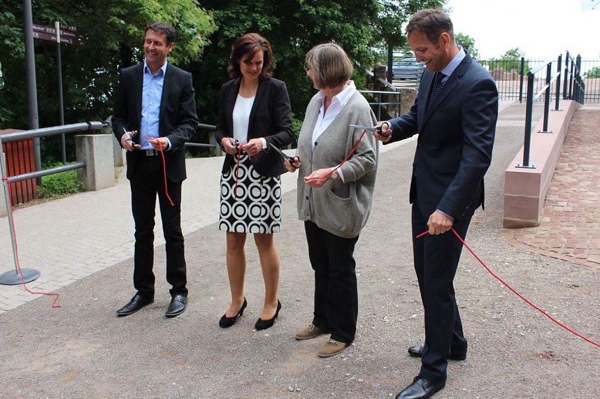 Schicker Eingangsbereich am Kyffh&auml;userdenkmal