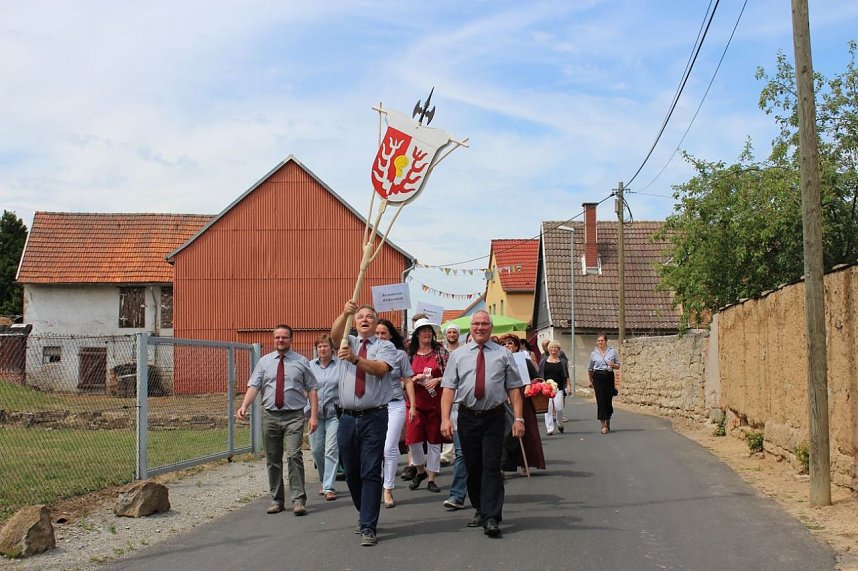 Wasserschlacht in Niederspier