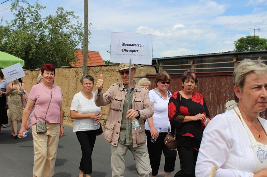 Wasserschlacht in Niederspier