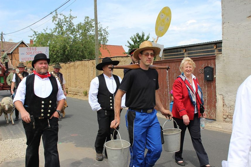 Wasserschlacht in Niederspier