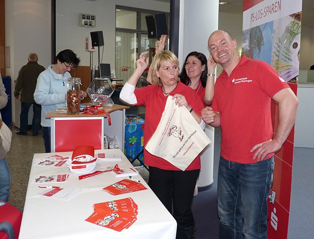 Osterspektakel Sparkasse