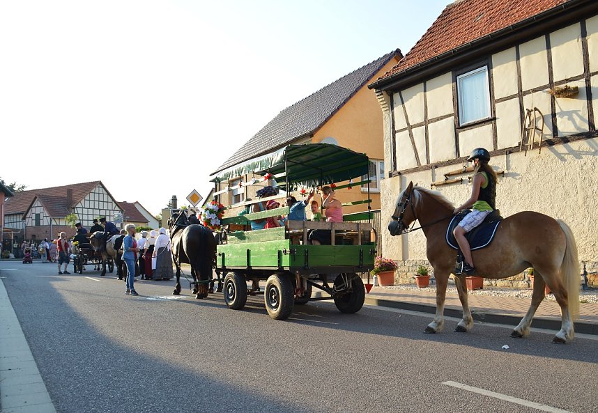 Festumzug in Obertopfstedt