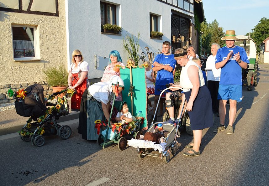 Festumzug in Obertopfstedt