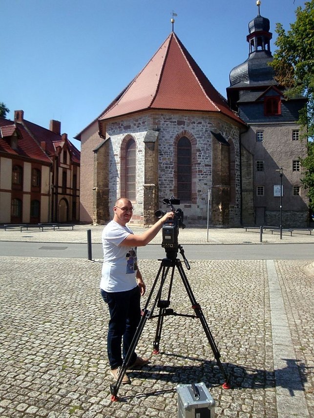 Die Unterkirche als Drehort