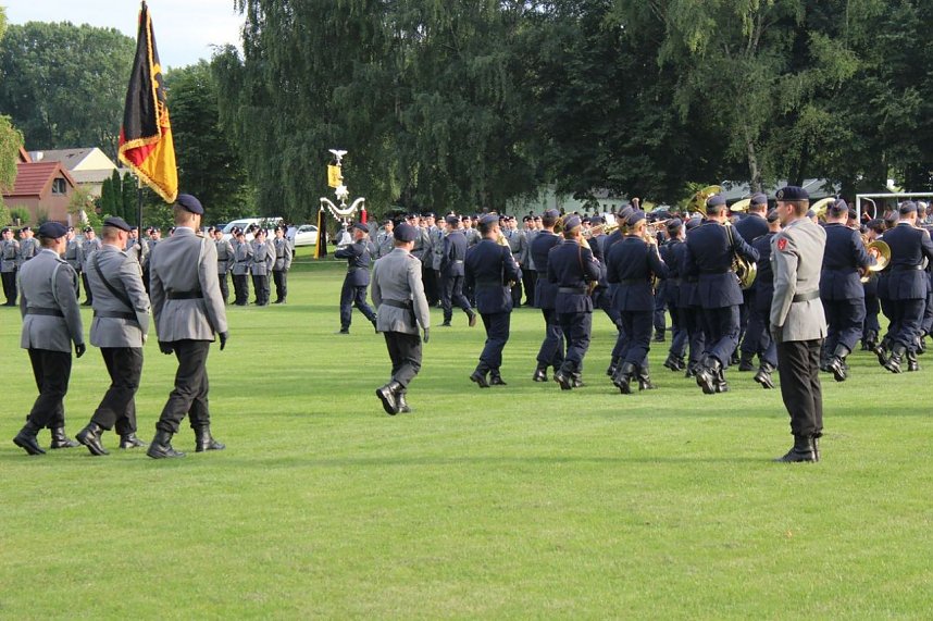 Feierliche Vereidigung in Berka