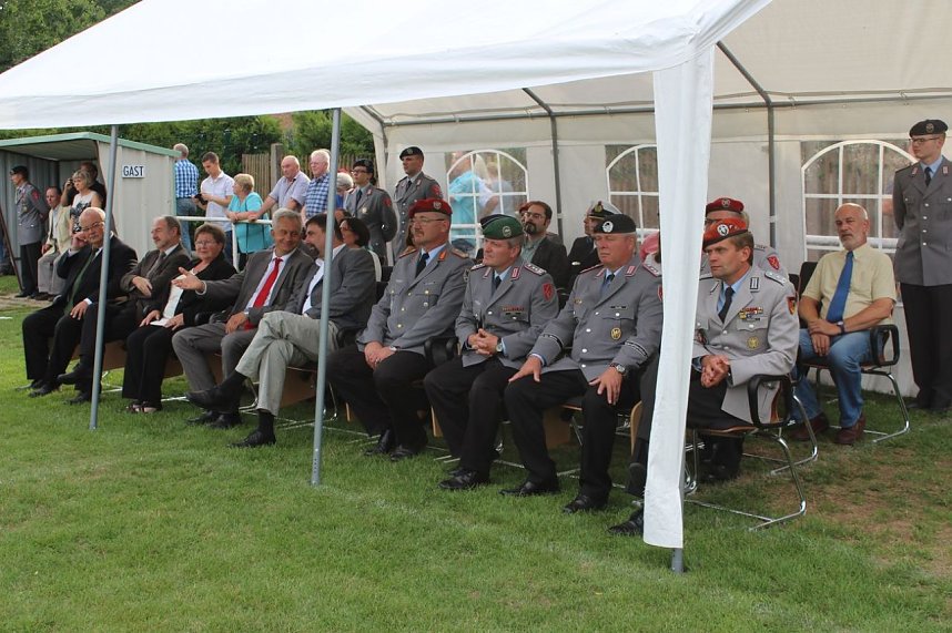 Feierliche Vereidigung in Berka