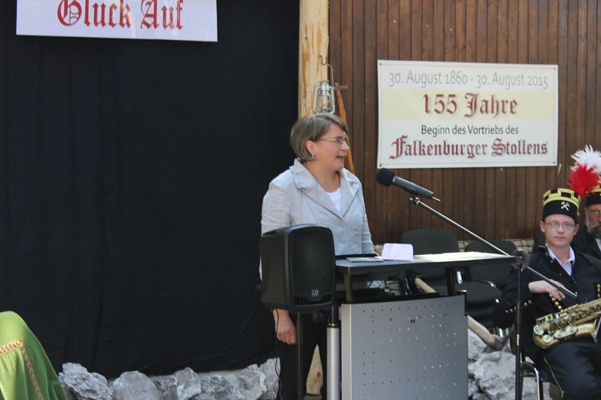 Kaiser Barbarossa begr&uuml;&szlig;te die Bergleute