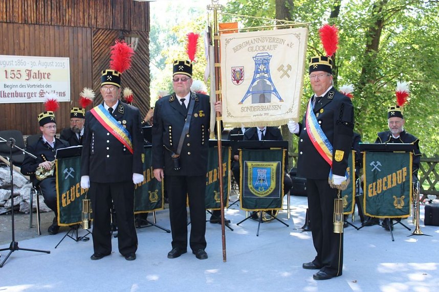 Kaiser Barbarossa begr&uuml;&szlig;te die Bergleute