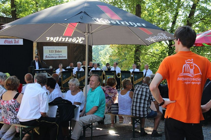 Kaiser Barbarossa begr&uuml;&szlig;te die Bergleute