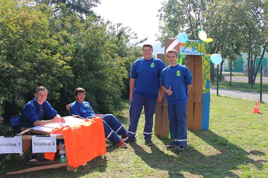 Feuerwehr zeigte sich