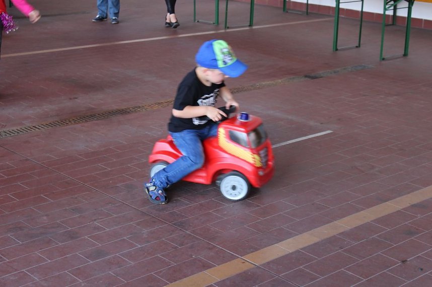 Feuerwehr zeigte sich