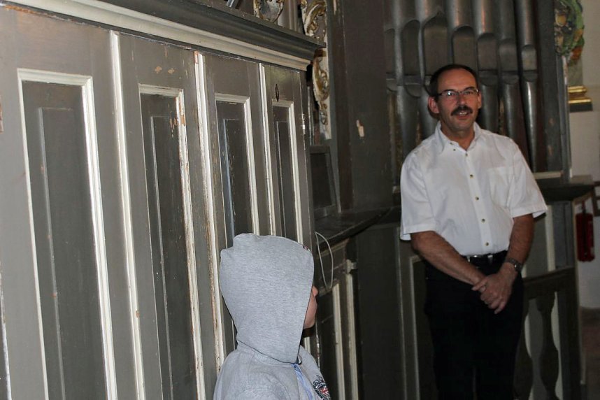 Das Innenleben der Strobel-Orgel