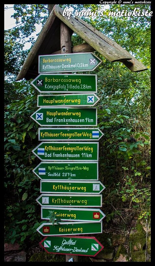 Auf dem Kyffh&auml;user unterwegs