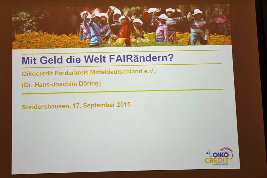 Geldanlage im Fairen Handel