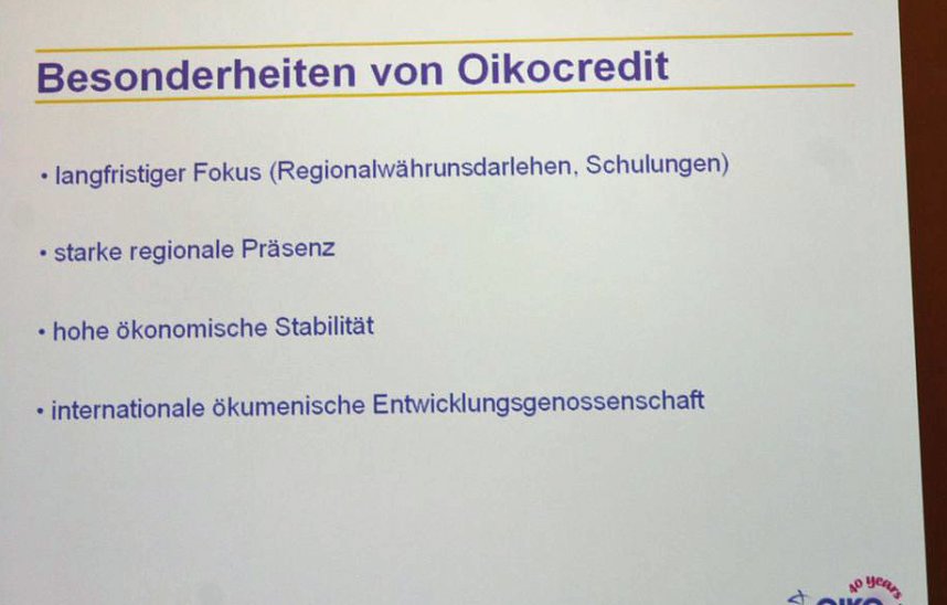 Geldanlage im Fairen Handel