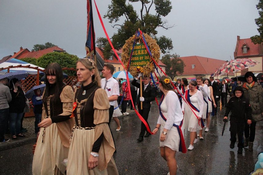 Bauernheer wurde nass gemacht