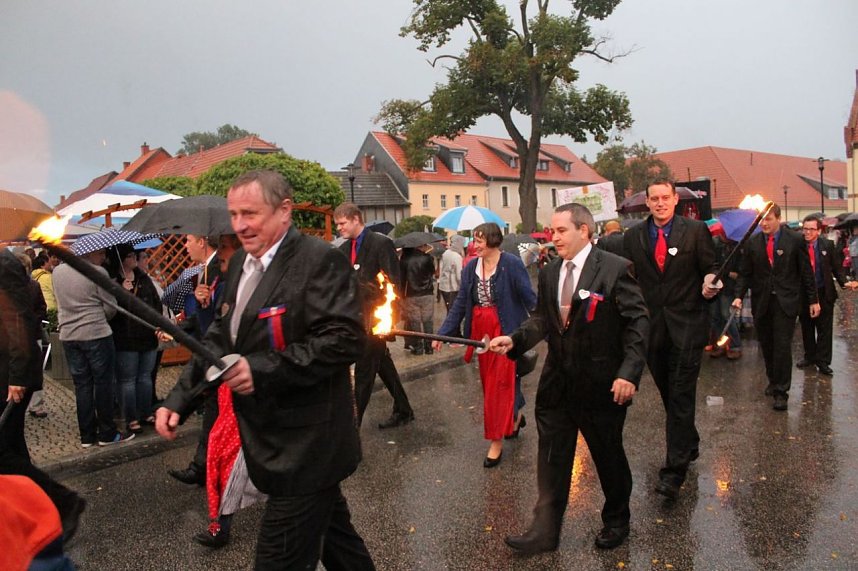 Bauernheer wurde nass gemacht