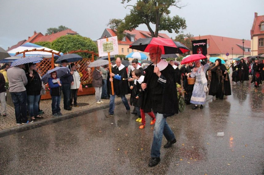 Bauernheer wurde nass gemacht