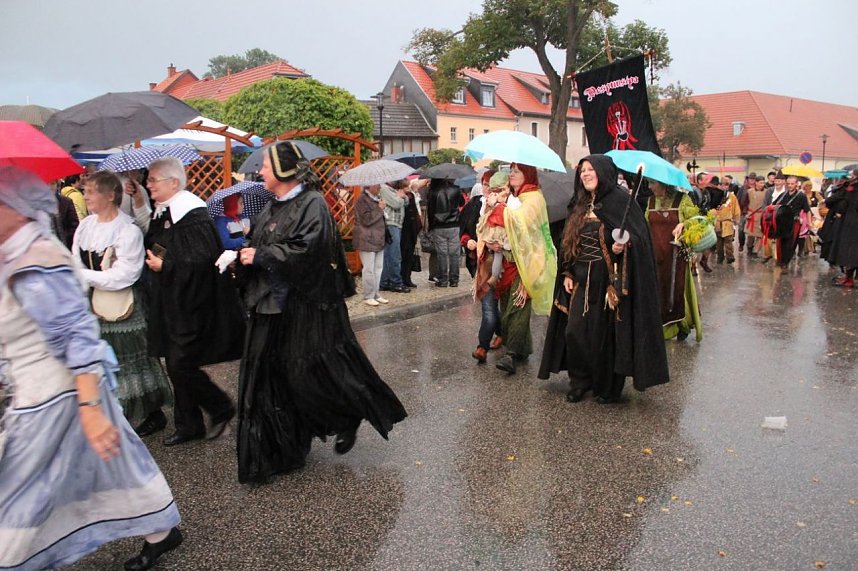 Bauernheer wurde nass gemacht