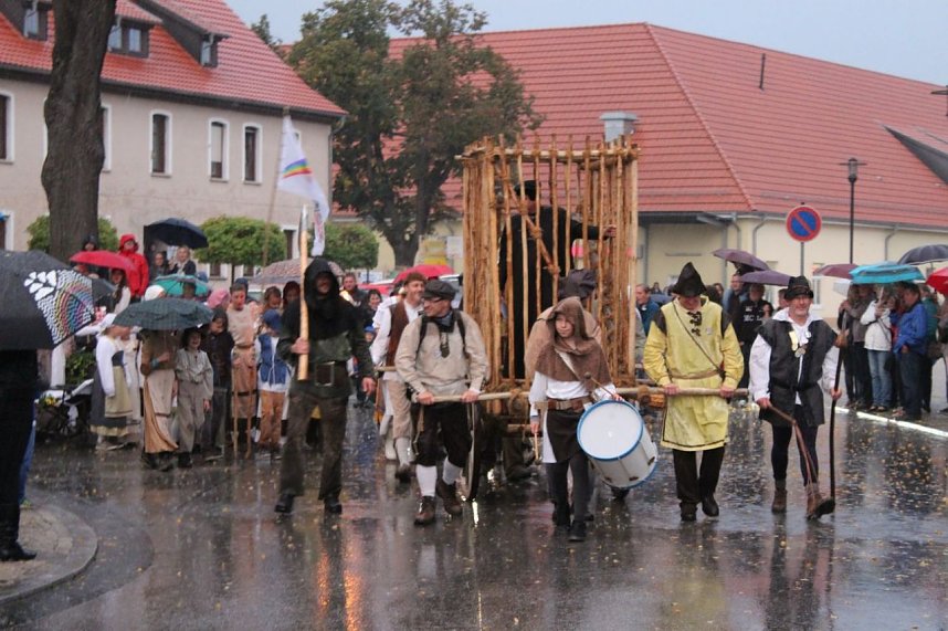 Bauernheer wurde nass gemacht