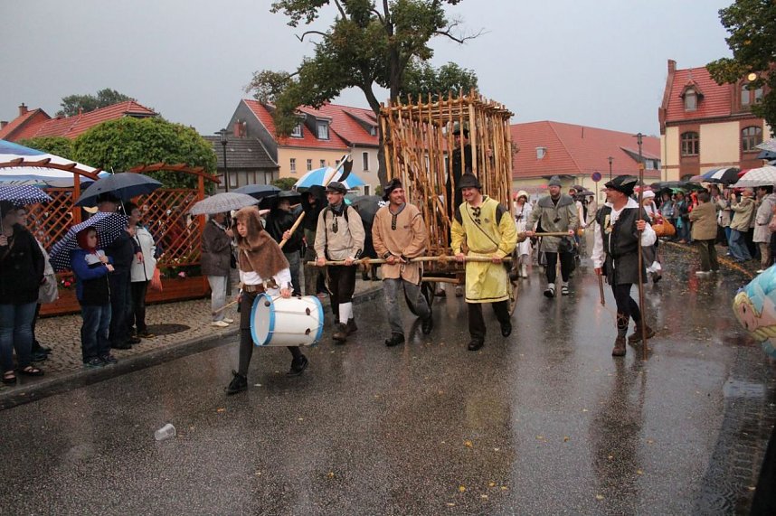 Bauernheer wurde nass gemacht