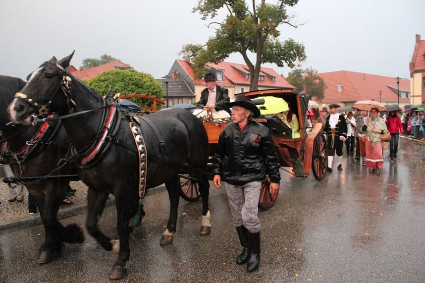 Bauernheer wurde nass gemacht