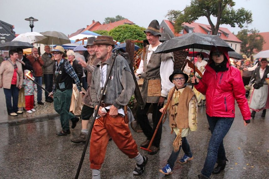 Bauernheer wurde nass gemacht