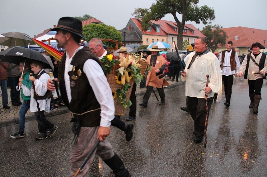 Bauernheer wurde nass gemacht
