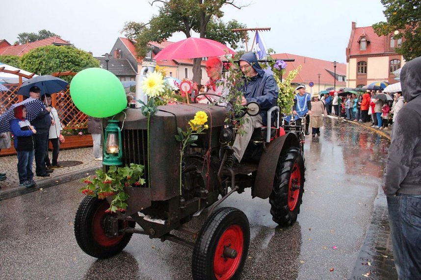 Bauernheer wurde nass gemacht