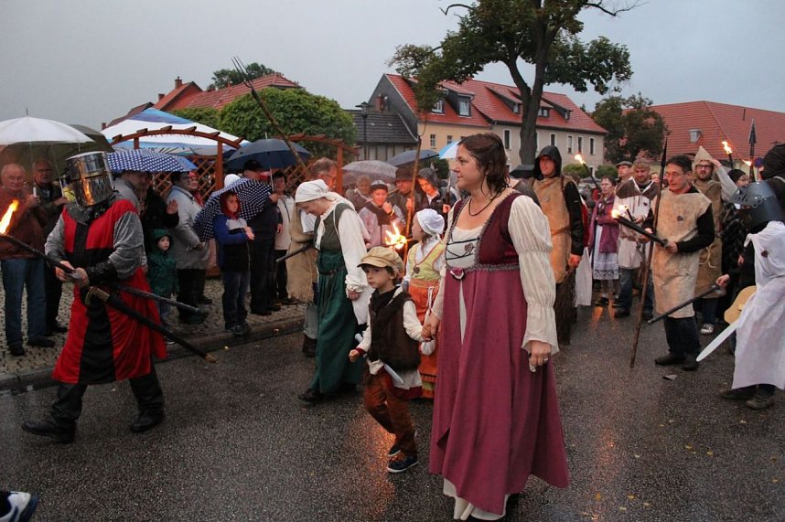 Bauernheer wurde nass gemacht