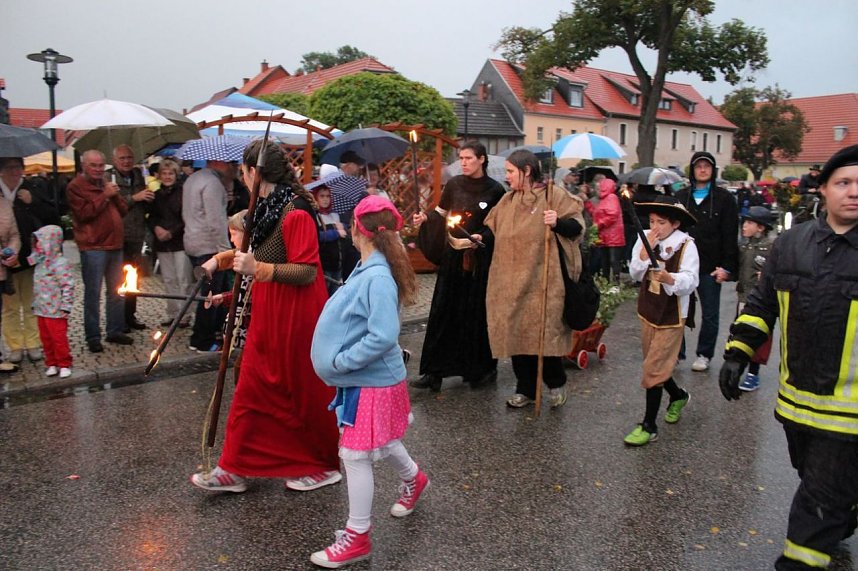 Bauernheer wurde nass gemacht